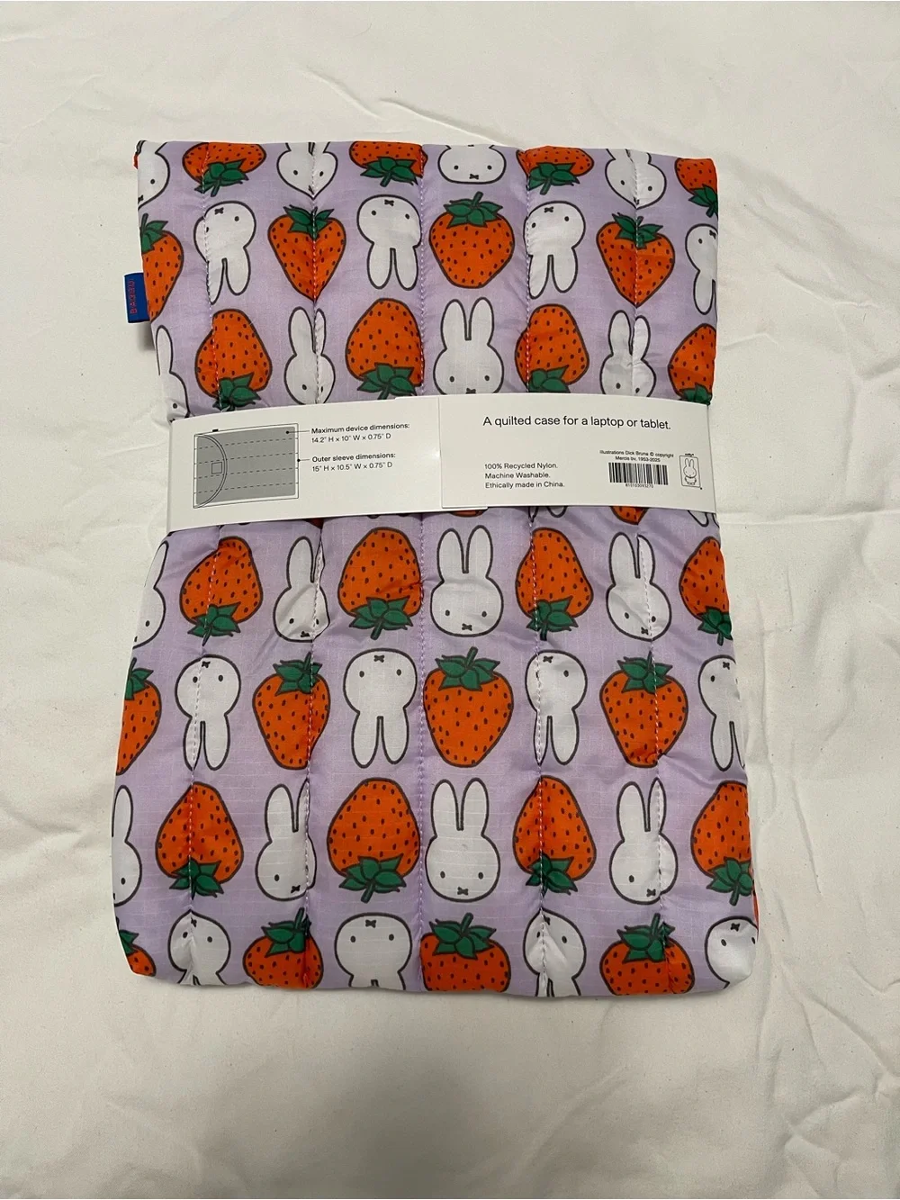 BAGGU Miffy 16 Inch Laptop Case
